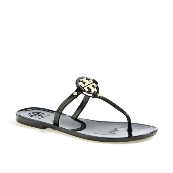 Tory Burch Shoes - Tory Burch Mini Miller black jelly sandals 9